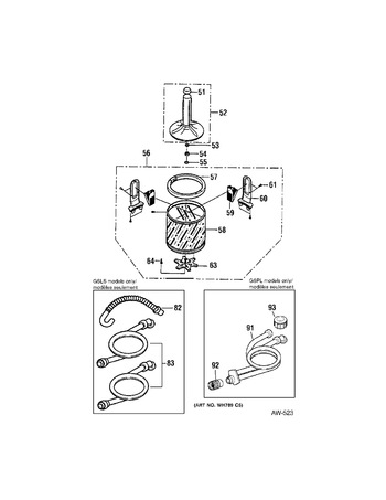 Diagram for GSLS1100H0WW