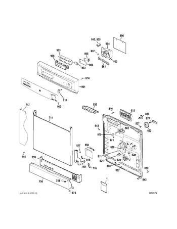 Diagram for GSD3300R00WW