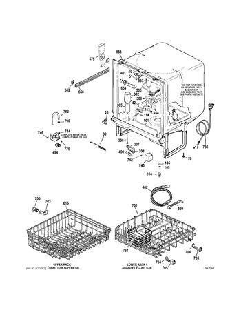 Diagram for GSD2301V00WW