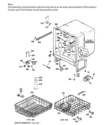 Diagram for GSC3500D45WW