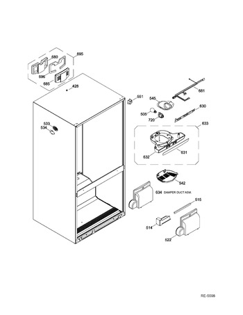 Diagram for GSC3500D00WW