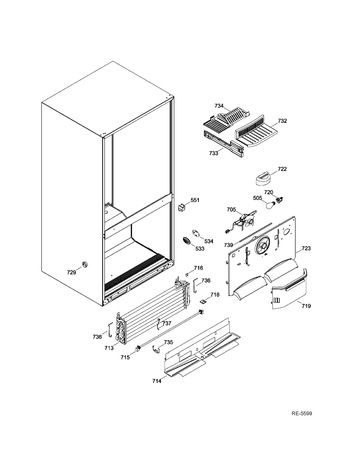 Diagram for GSC3500D00WW