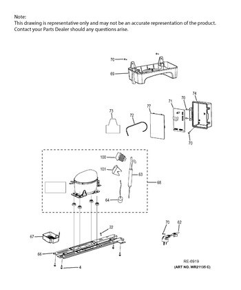 Diagram for GPE12FGKBWW