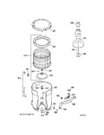 Diagram for Tub Parts