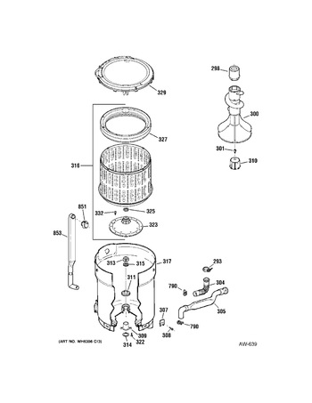 Diagram for GNSR3150H0WW