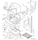 Diagram for Lower Oven