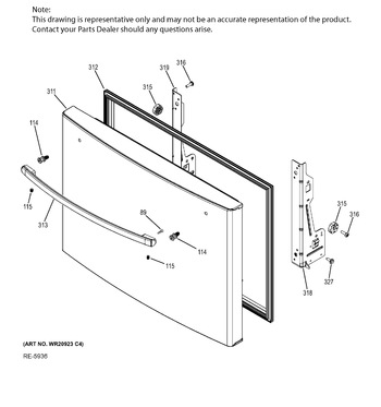 Diagram for GNE29GGHBWW