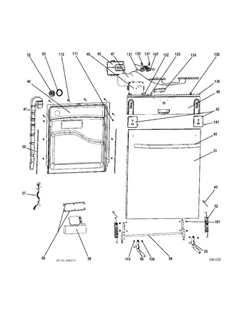 Diagram for GLDT696T00SS