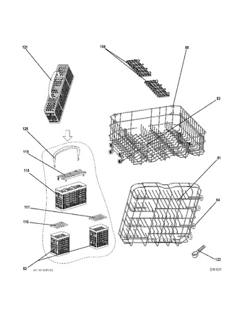 Diagram for GLDT696T00SS