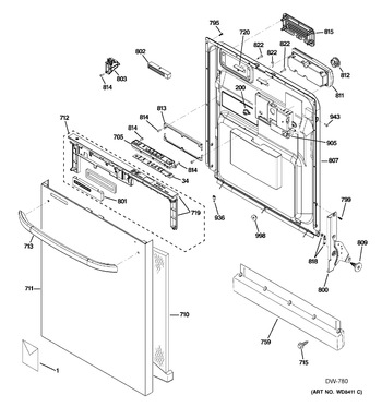 Diagram for GLD7768V00SS