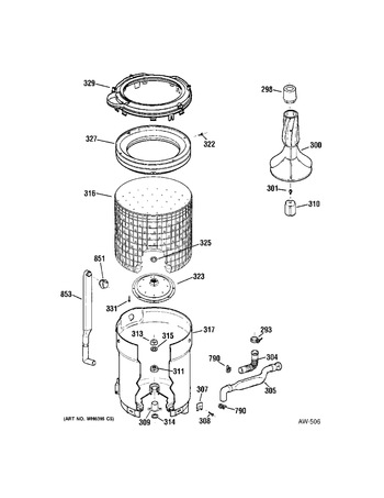 Diagram for GJSR3140DAWW