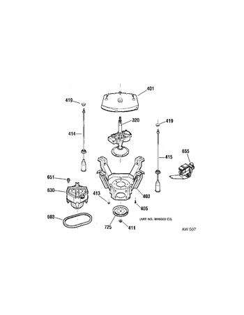 Diagram for GJSR3140DAWW