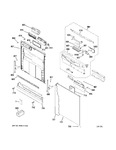 Diagram for Door Assy