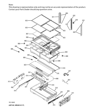 Diagram for GFWN1100D1WW