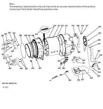 Diagram for GFWN1100D1WW