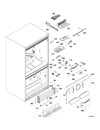 Diagram for GFRF2KBYAWW