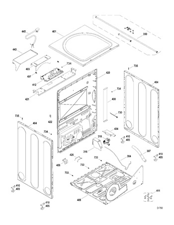 Diagram for GFMS355GL0MS