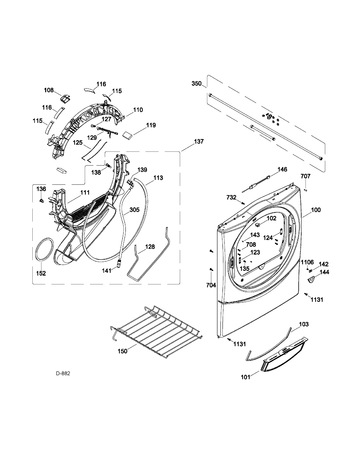 Diagram for GFMS355EL1MS