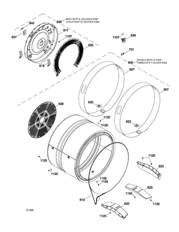 Diagram for GFMS355EL1MS