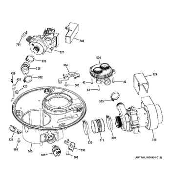 Diagram for GFMS170EH1WW