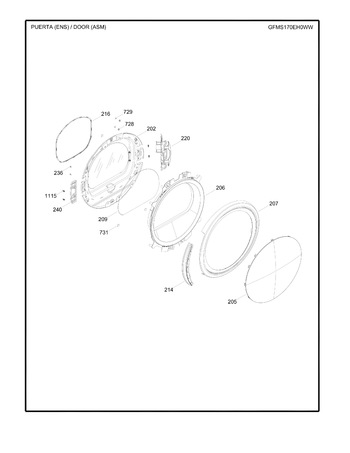 Diagram for GFMS170EH0WW