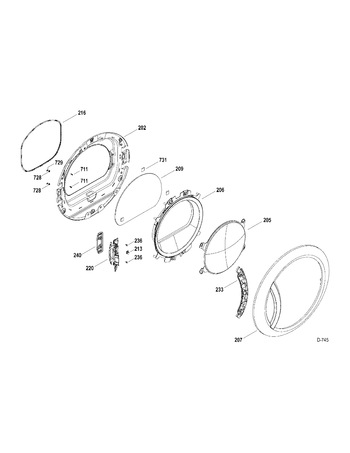 Diagram for GFMN240EL0WW