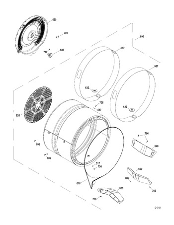 Diagram for GFMN240EL0WW