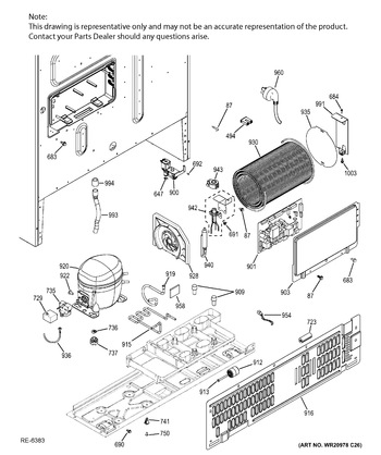 Diagram for GFE26GSHFSS