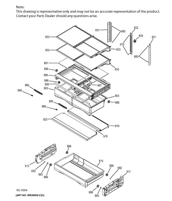 Diagram for GFE26GSHBSS