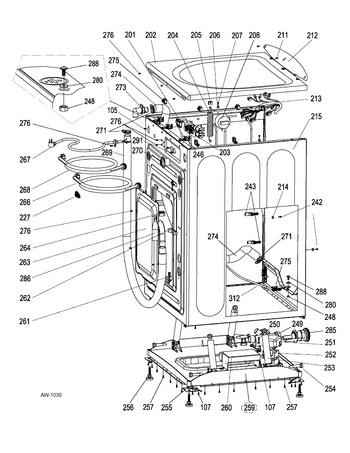 Diagram for GFAN1000L3WW