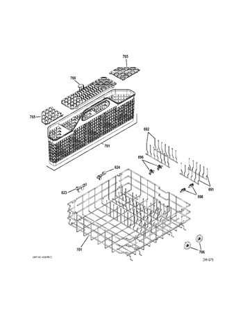 Diagram for GDWT608V00WW