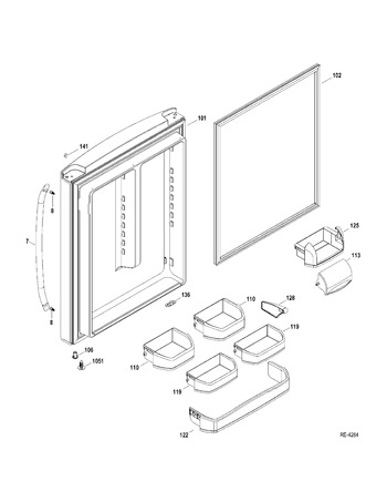 Diagram for GDWT308V50WW