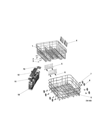 Diagram for GDWF700V0WW