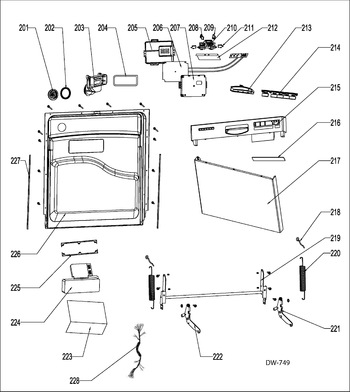 Diagram for GDWF460V00SS