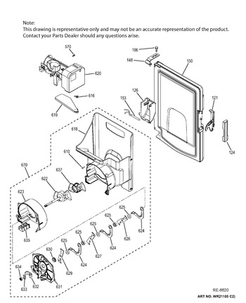 Diagram for GDWF460V00SS