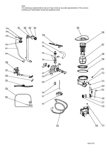 Diagram for GDWF400V01WW