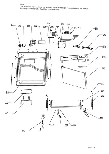 Diagram for GDWF400V01WW