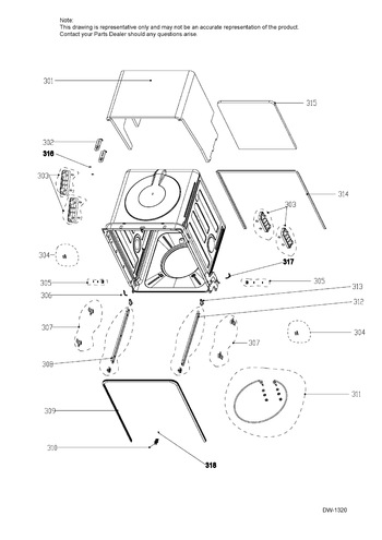 Diagram for GDT650SSF1SS