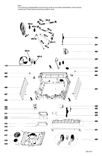 Diagram for GDT650SSF1SS