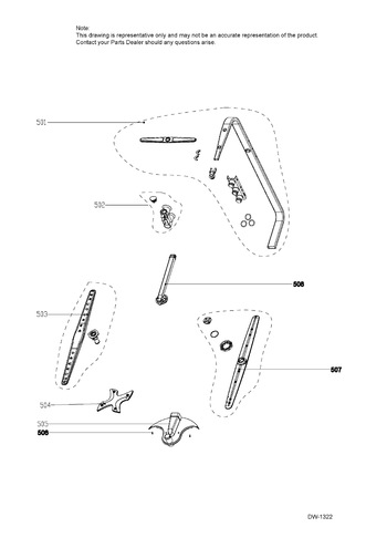 Diagram for GDT650SSF1SS