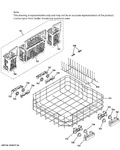 Diagram for Lower Rack Asm