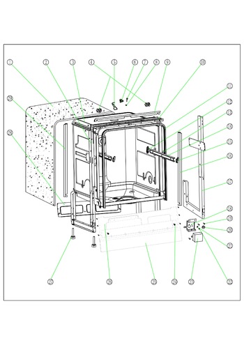 Diagram for GDT596SSH0SS