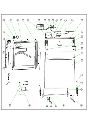 Diagram for GDT596SSH0SS