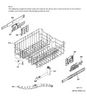 Diagram for Upper Rack Assembly