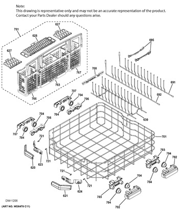 Diagram for GDT580SSF6SS