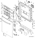 Diagram for Escutcheon & Door Assembly