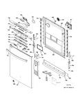 Diagram for Escutcheon & Door Assembly