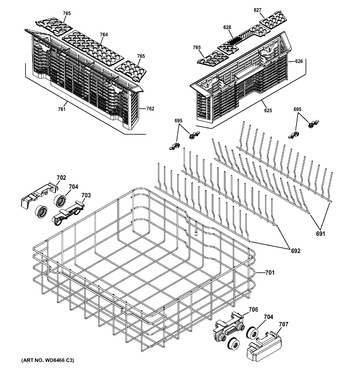 Diagram for GDT550HGD1WW