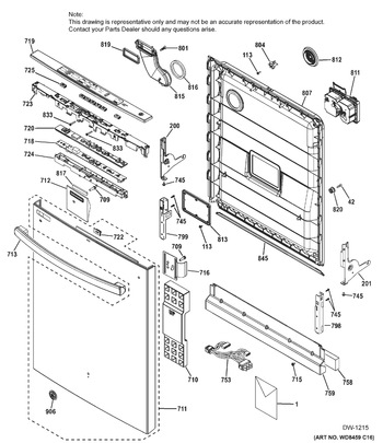 Diagram for GDT545PSJ0SS