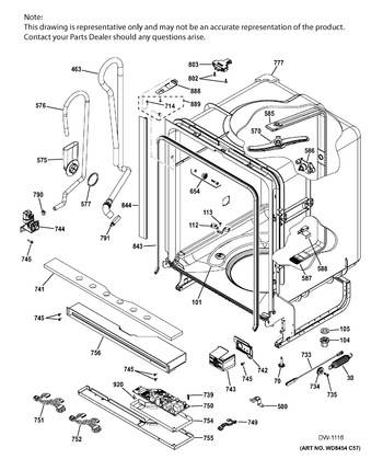 Diagram for GDT530PGD2BB